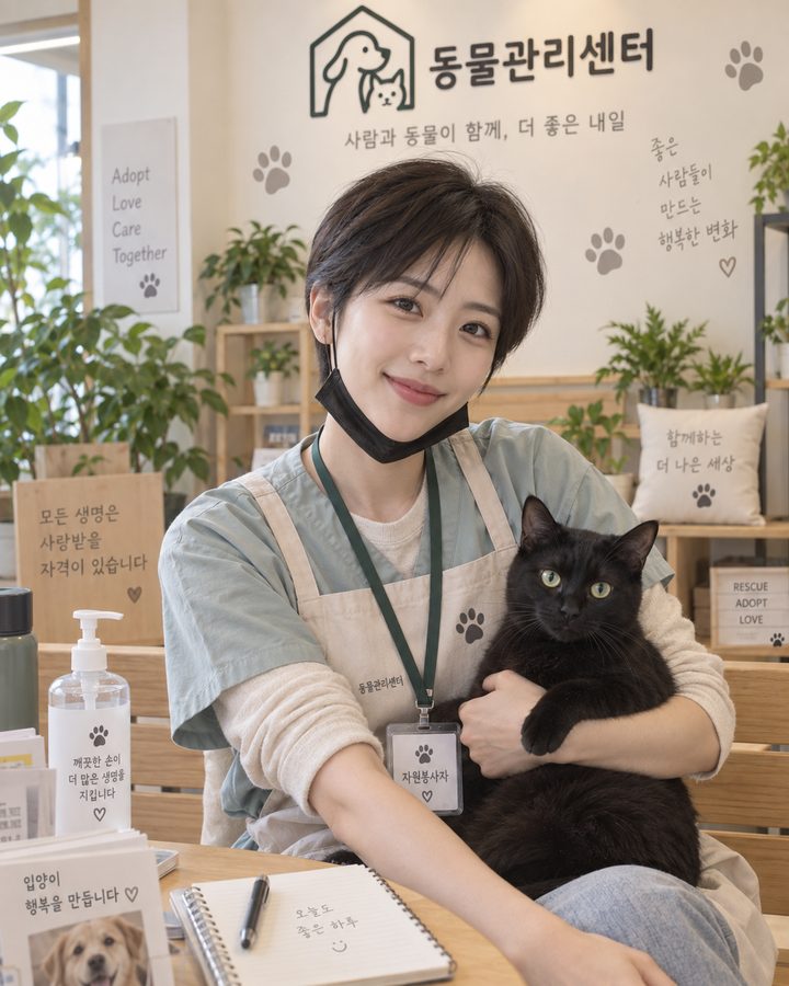 율무의 활기찬 일상